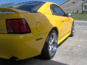 1994 Chrome Yellow Mustang GT No Description